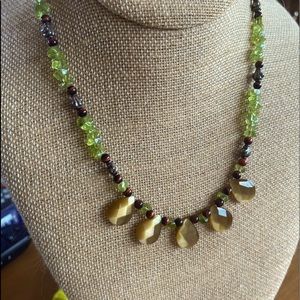 Faceted Tiger’s Eye Necklace